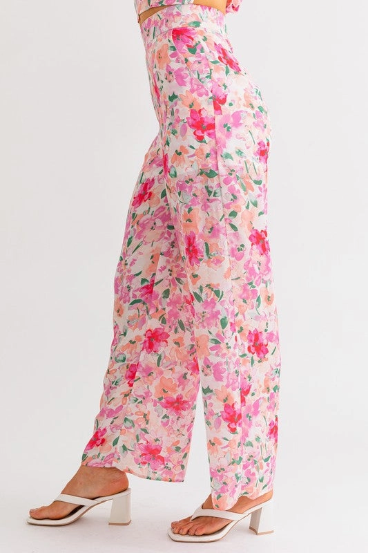Tea Party in the Garden Crop Top - Large
