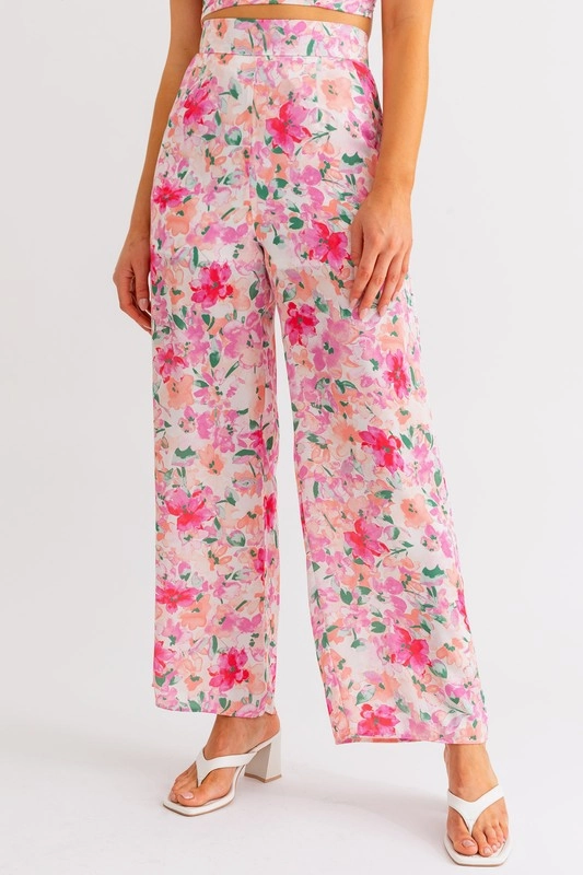 Tea Party in the Garden Crop Top - Large