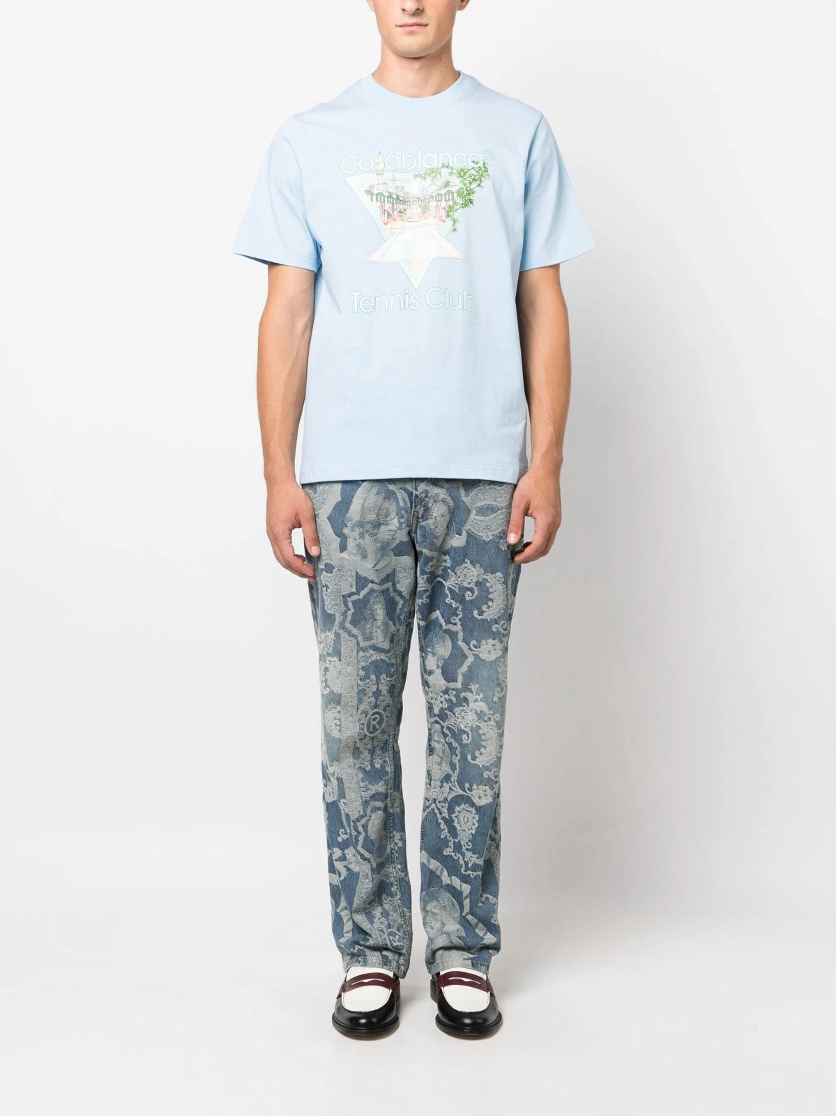 Tennis Club Icon Blue T-Shirt