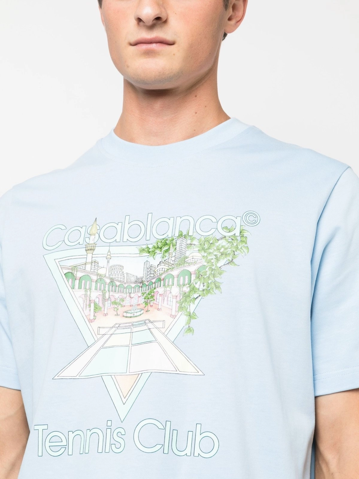 Tennis Club Icon Blue T-Shirt