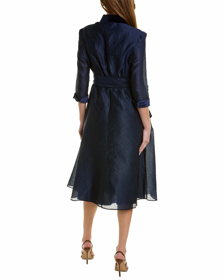 Teri Jon by Rickie Freeman Jacquard Shirtdress