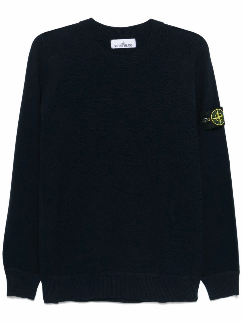 Textured Knit Crew Neck Sweater knit sweaters cheap