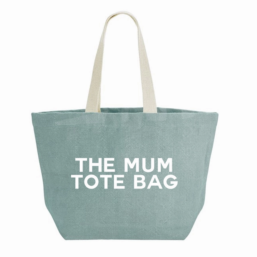 The Mum Tote Bag Washed Jute
