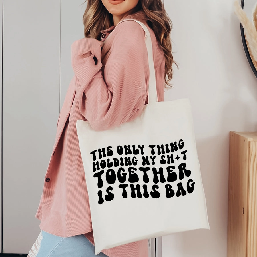 The Only Thing Holding Me Together Is... Tote Bag Holiday Collection - holiday outfits clearance