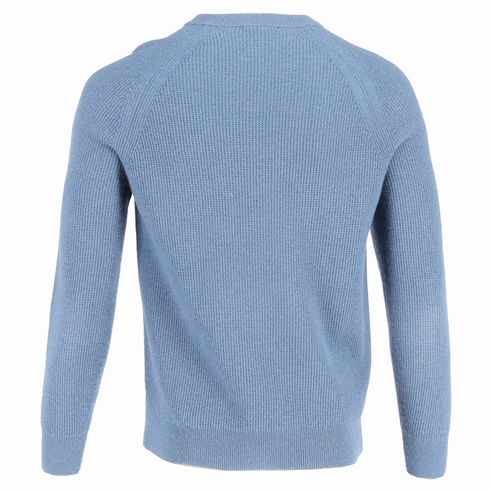 Theory Crewneck Sweater in Light Blue Wool