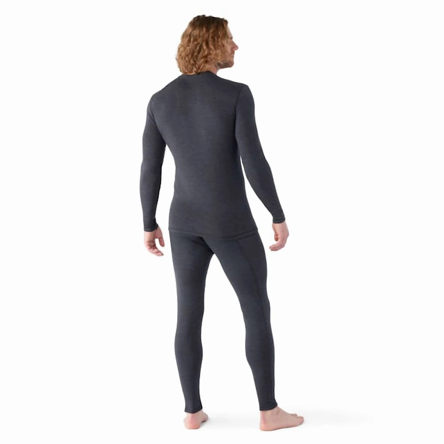 Thermal Base Sweater In Charcoal Heather