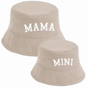 This Summer- Mama & Mini Matching Bucket Hats- Sand Holiday Collection - holiday outfits clearance