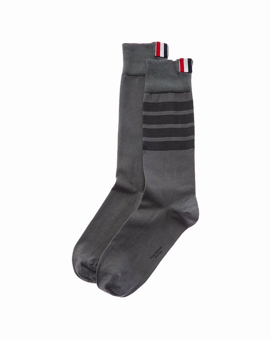 Thom Browne Mid-Calf Socks