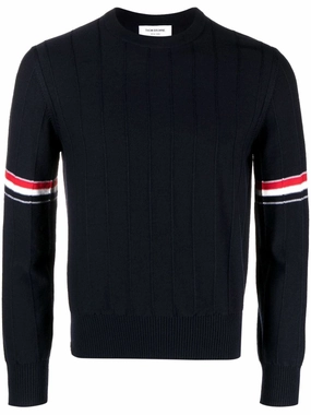 Thom e Men's Sweaters blue chunky knit discount