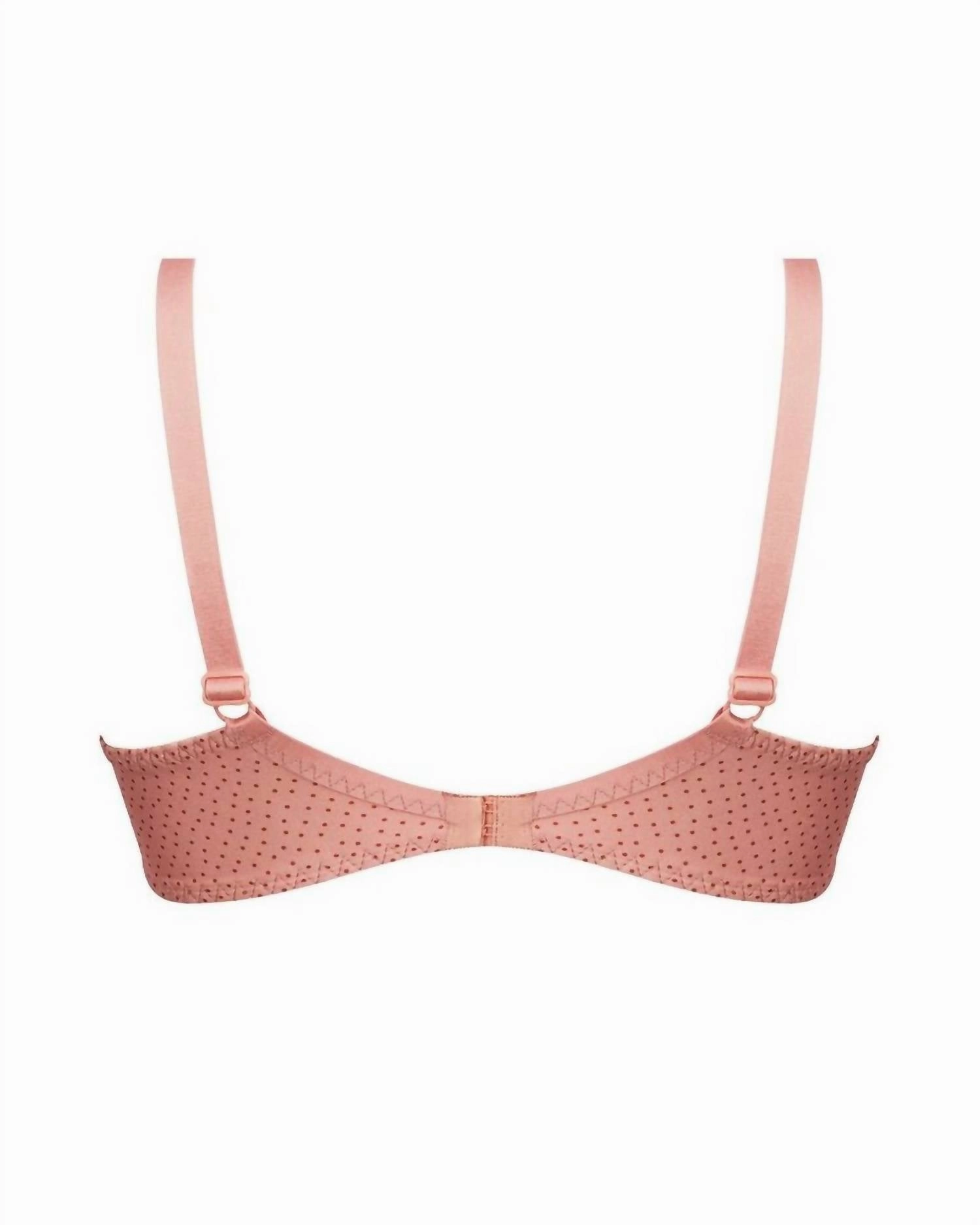 Three Quarter Cup Bra In Bulles Rosees
