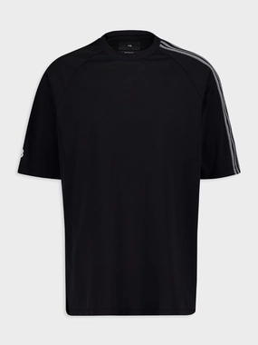 Three-Stripes T-Shirt Tops Mens - flannel shirts