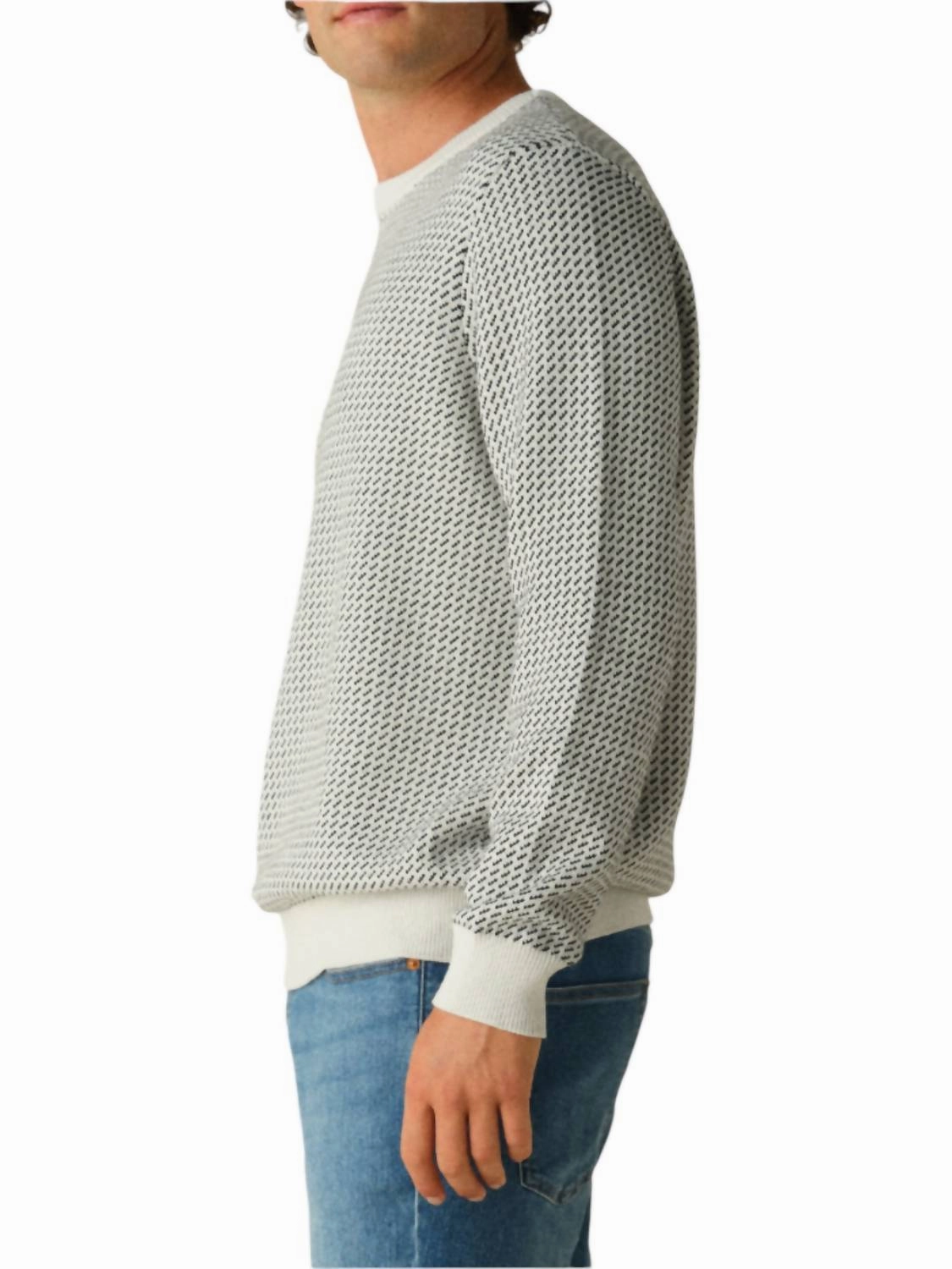 Tidal Sweater In Sand Birdseye Stitch