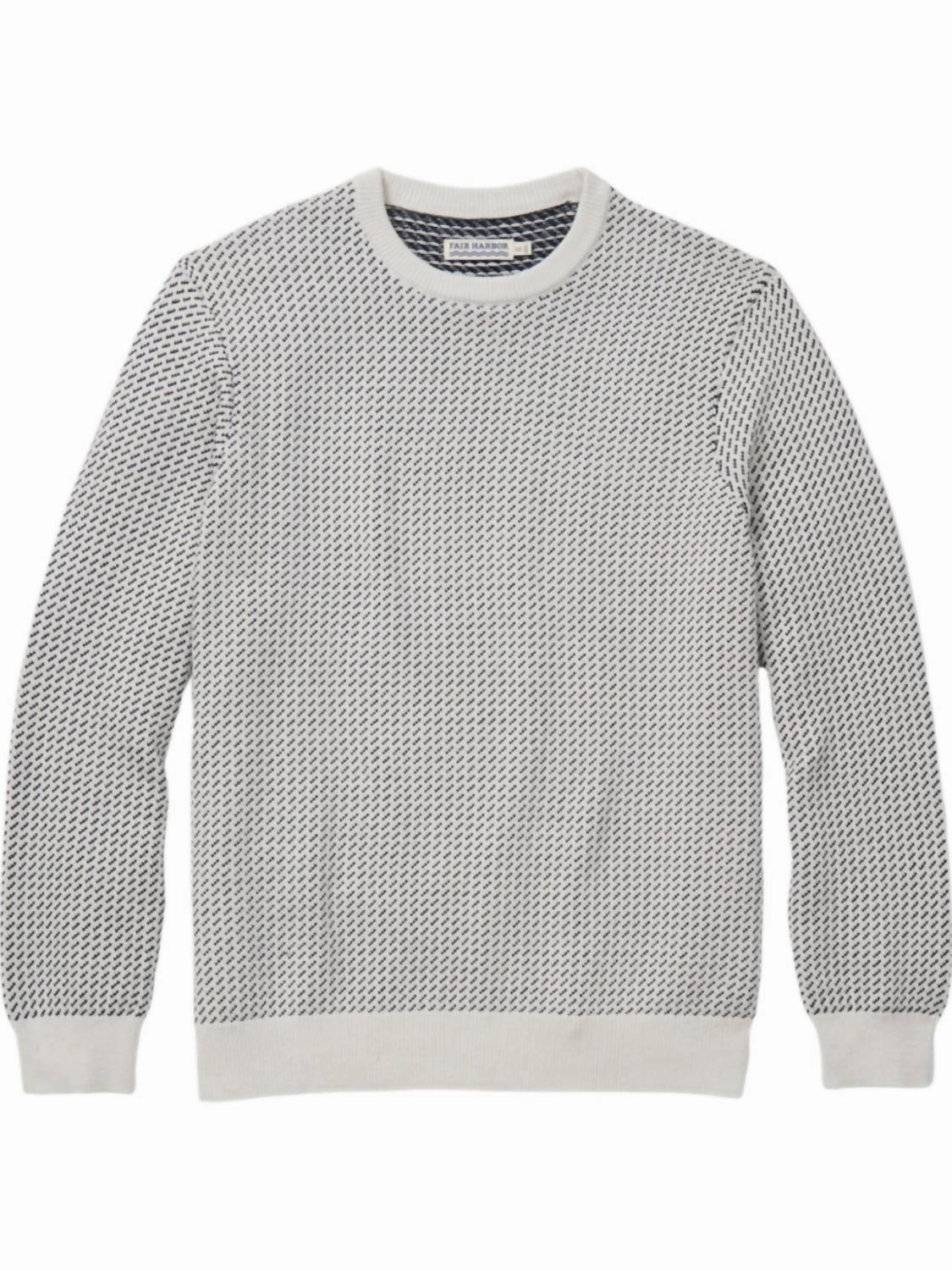 Tidal Sweater In Sand Birdseye Stitch