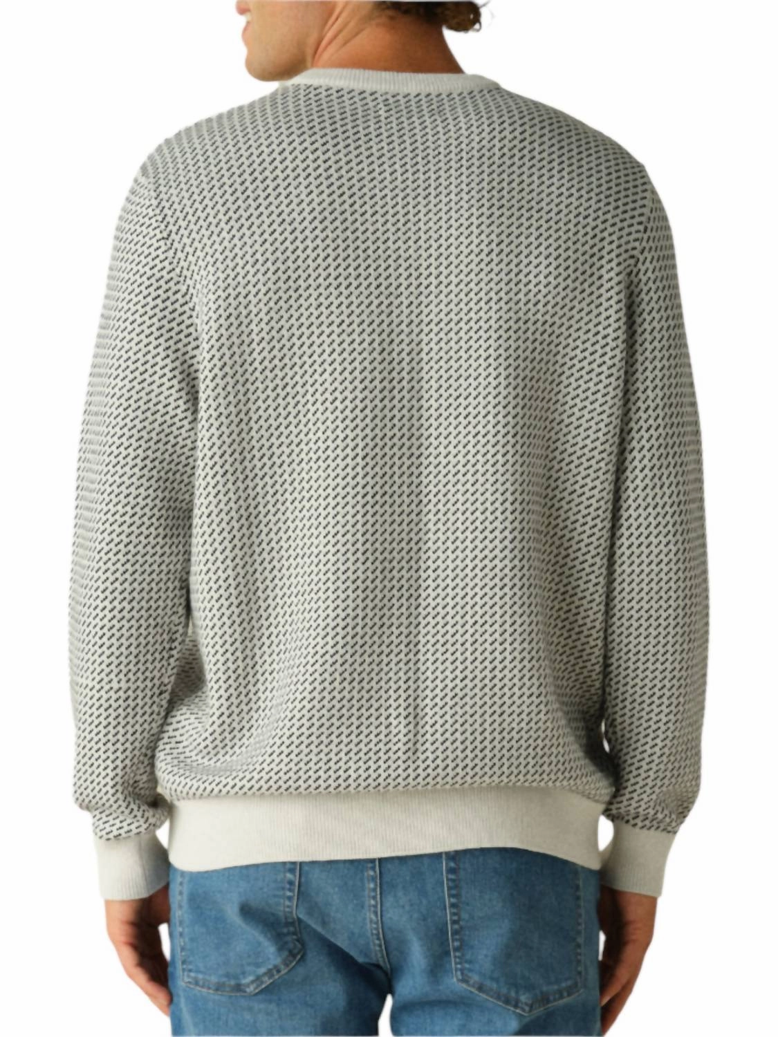 Tidal Sweater In Sand Birdseye Stitch