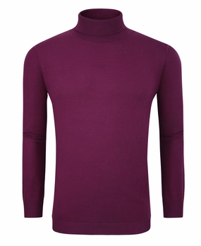 Tom Baine Slim Fit Performance Cotton Turtle Neck designer sweaters outlet