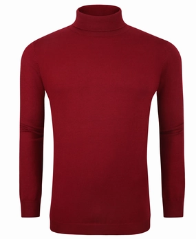 Tom Baine Slim Fit Performance Cotton Turtle Neck designer sweaters outlet