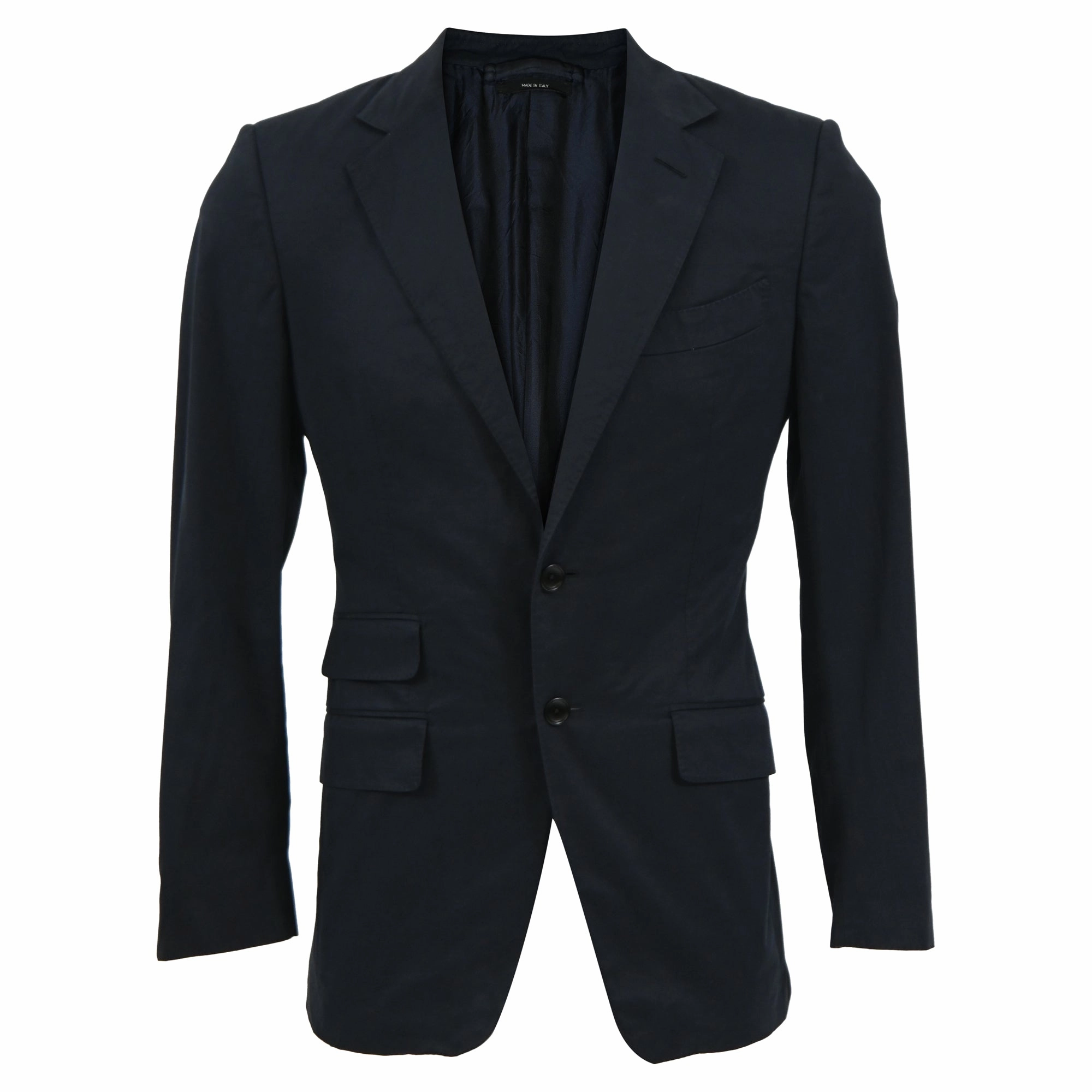 Tom Ford O'Connor Slim-Fit Unstructured Blazer in Navy Wool