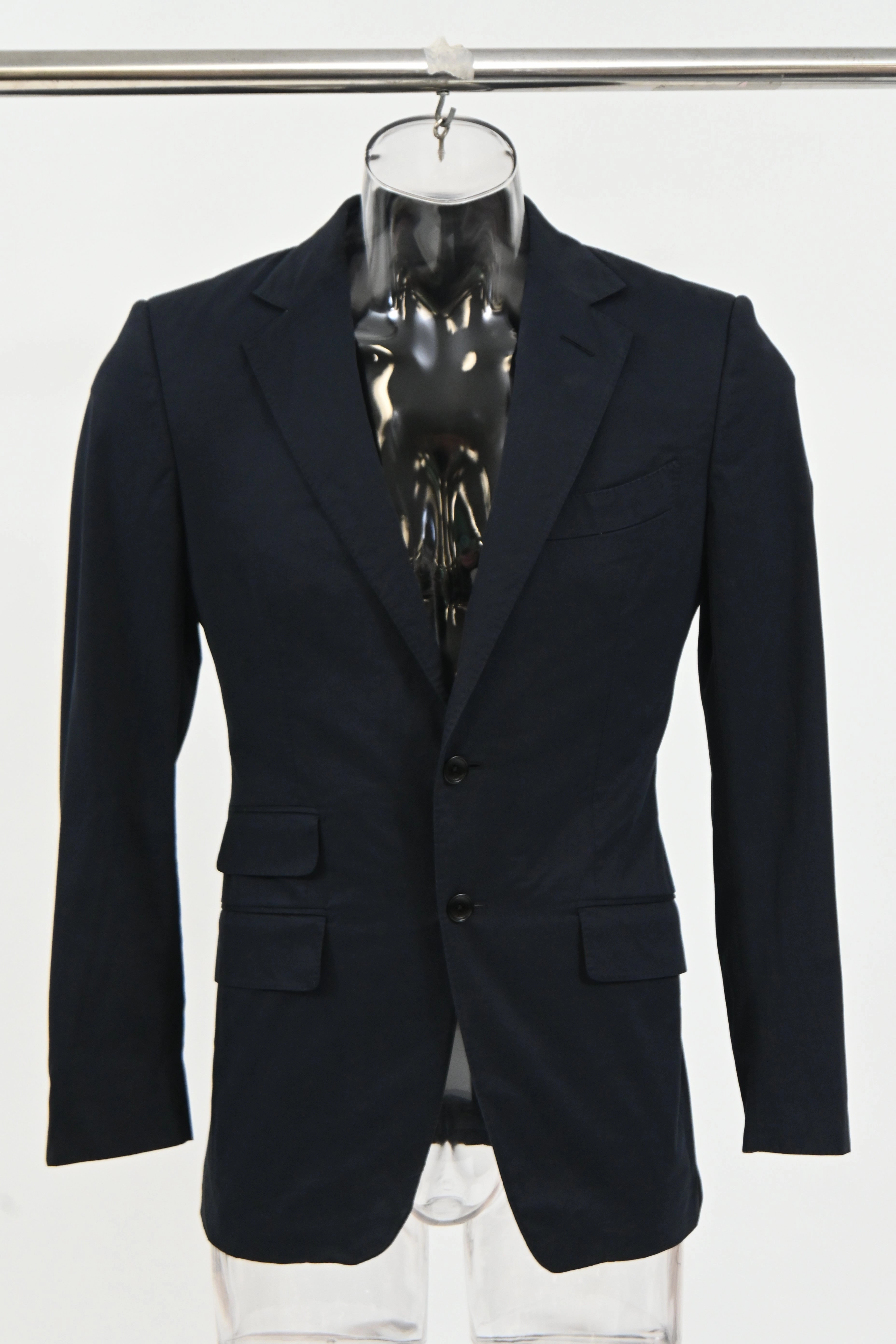 Tom Ford O'Connor Slim-Fit Unstructured Blazer in Navy Wool