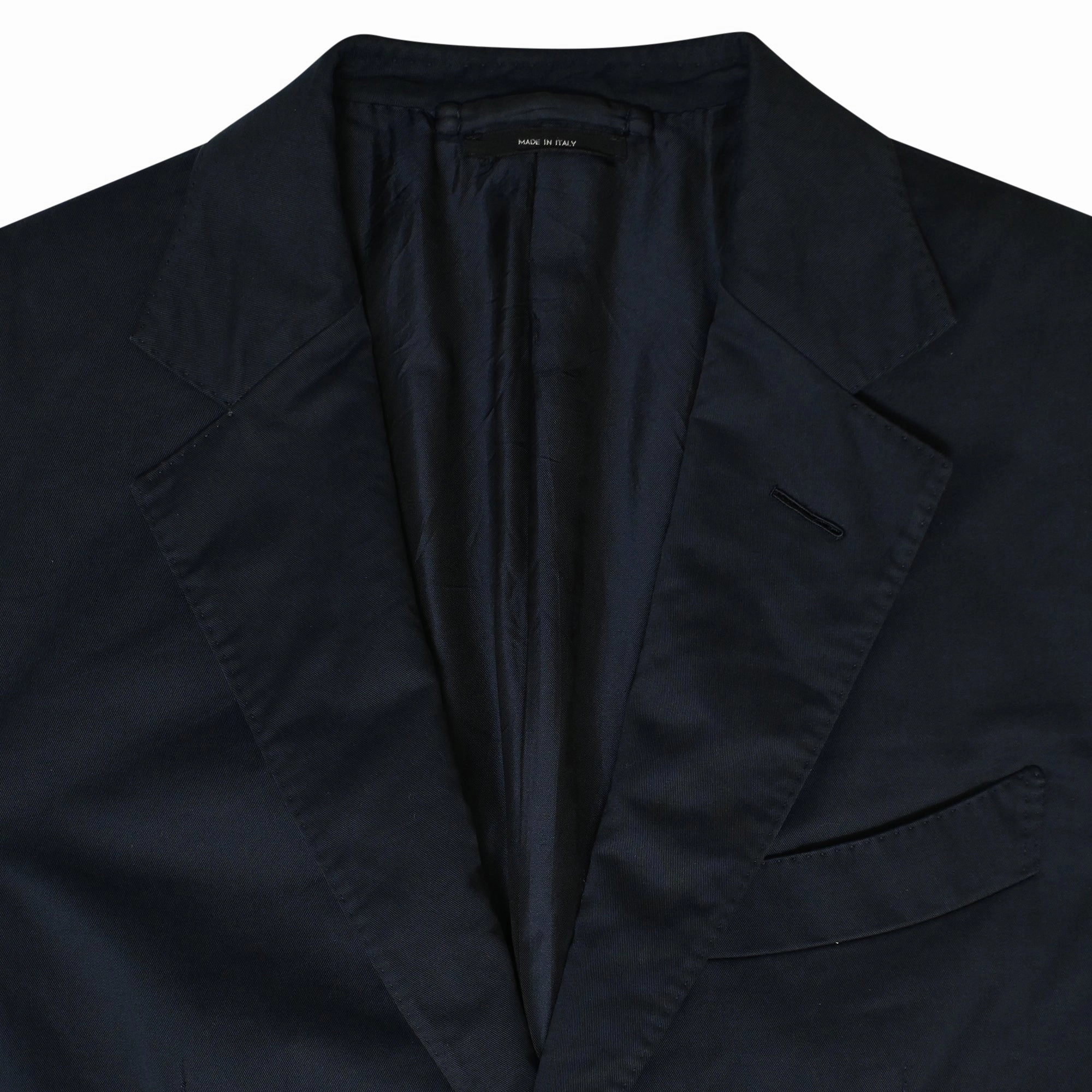 Tom Ford O'Connor Slim-Fit Unstructured Blazer in Navy Wool