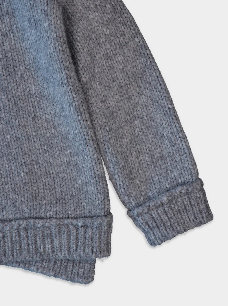 Tom Ford Womens Alpaca Wool V-Neck Jumper In Gray