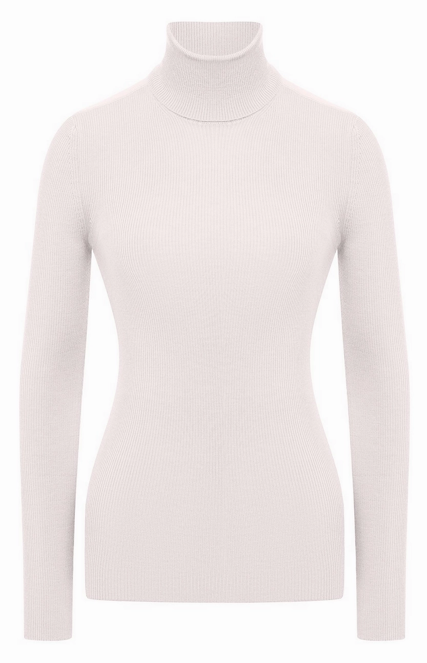 Tom Ford Womens Wool Turtleneck Sweater In White chunky knit discount