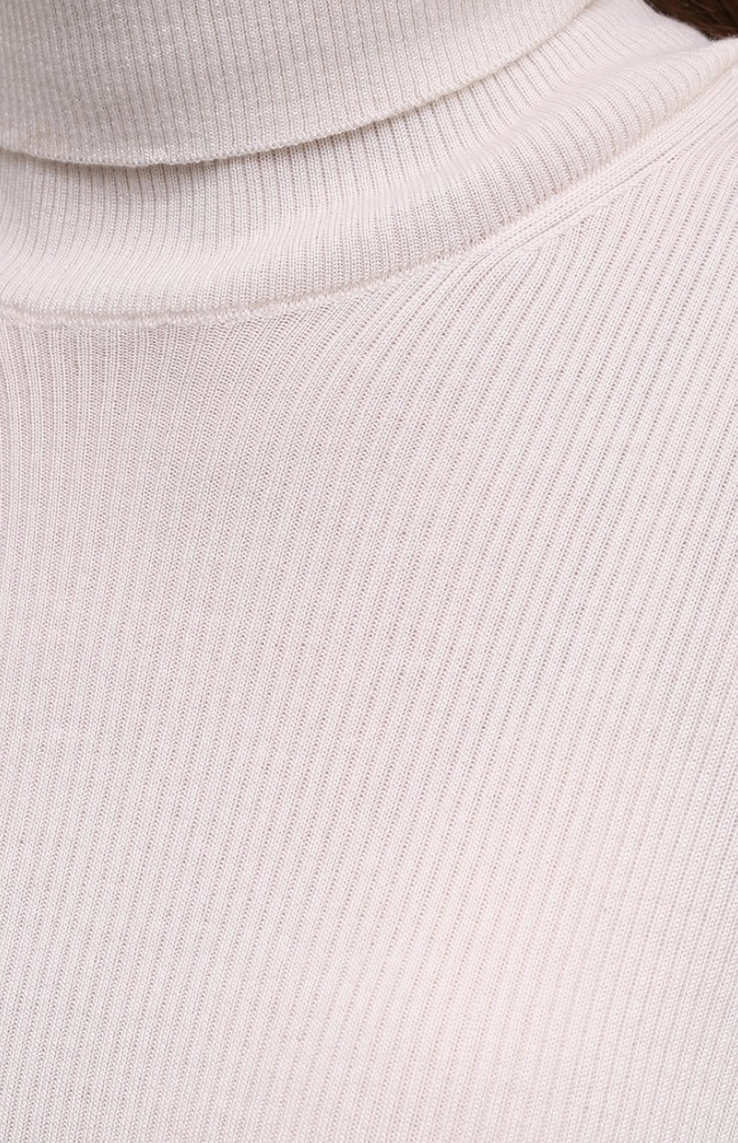 Tom Ford Womens Wool Turtleneck Sweater In White