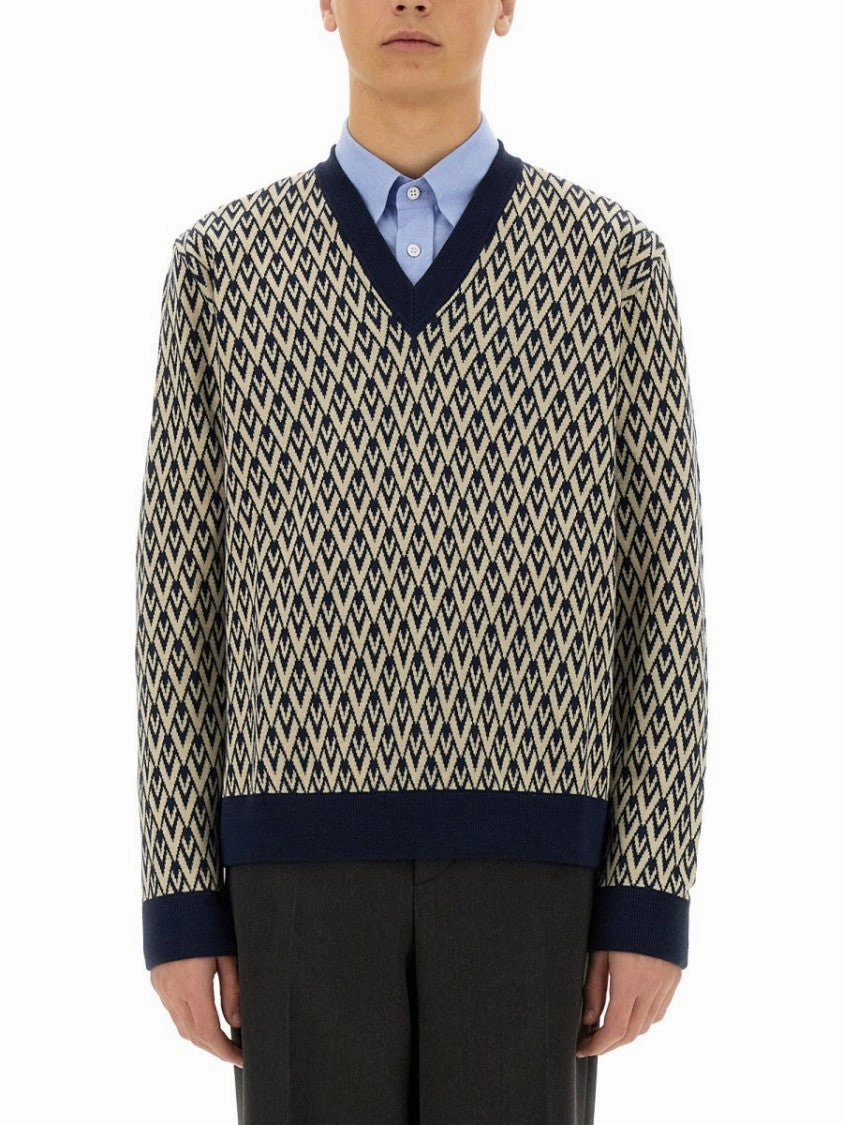 Toute La V" Jersey designer sweaters outlet