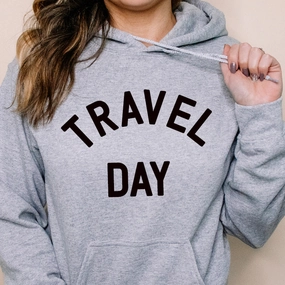 Travel Day Hoodie Holiday Collection - holiday outfits clearance