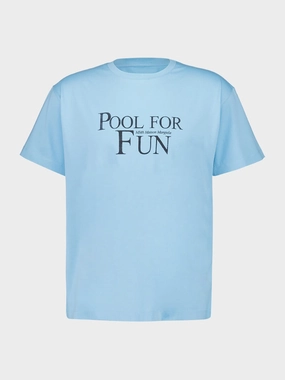 Turquoise Printed Cotton T-Shirt Tops Mens - flannel shirts