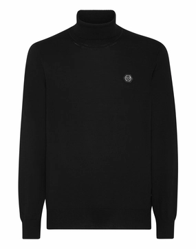 Turtleneck LS chunky knit discount
