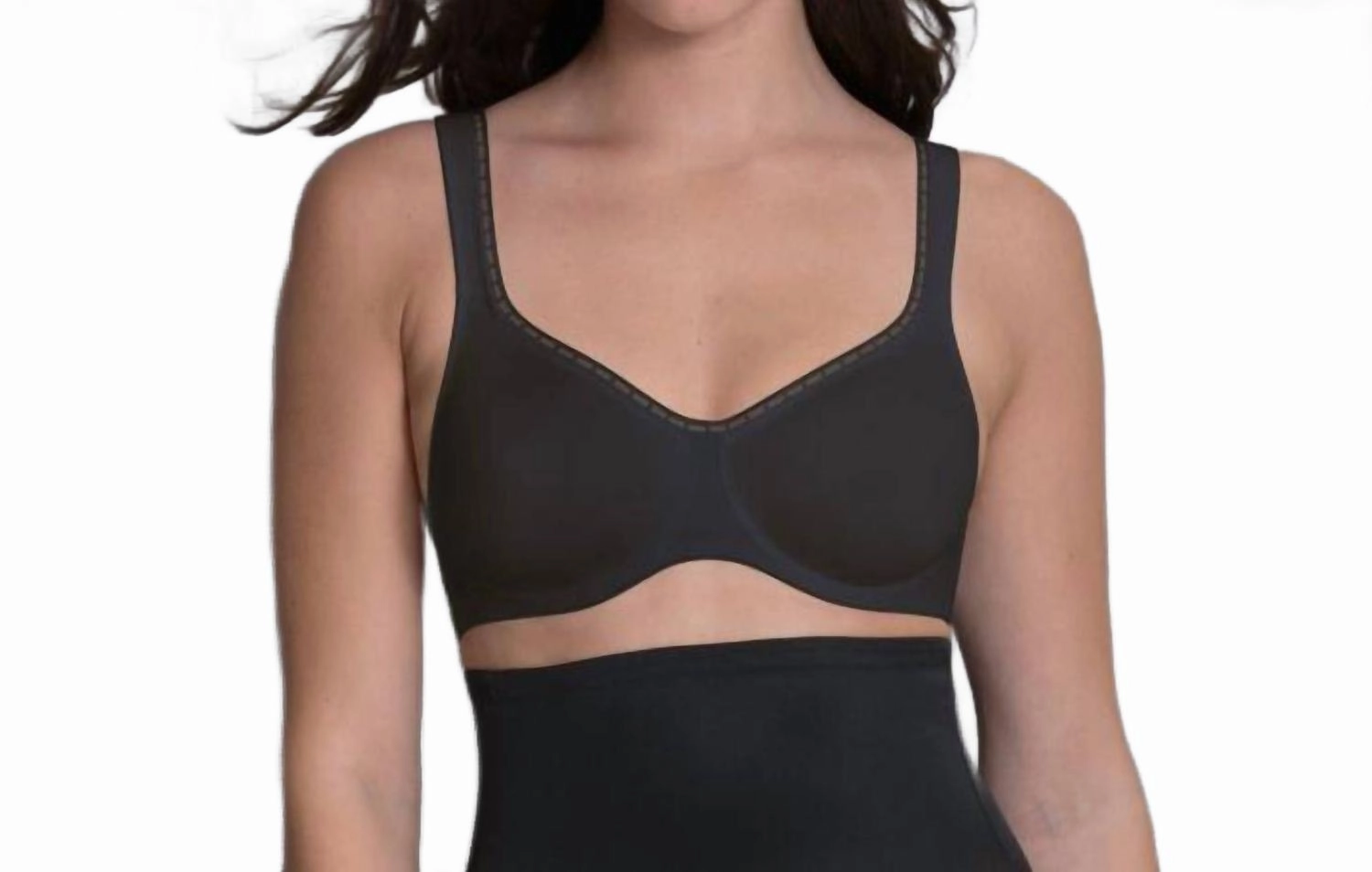 Twin Firm Underwire Bra In Black