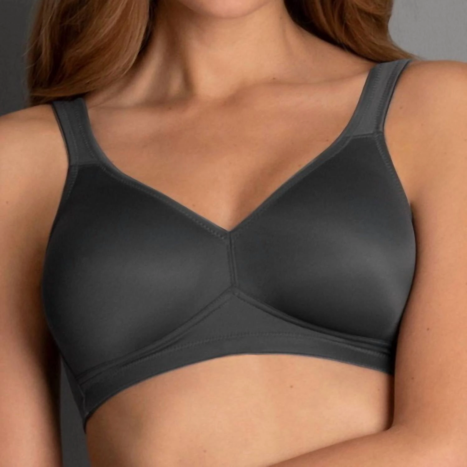 Twin Wireless Soft Bra In Black