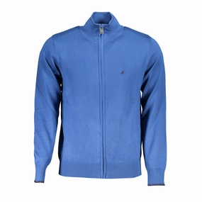 U.S. Grand Polo Elegant Long Sleeve Zip Cardigan with Men's Embroidery winter sweaters outlet