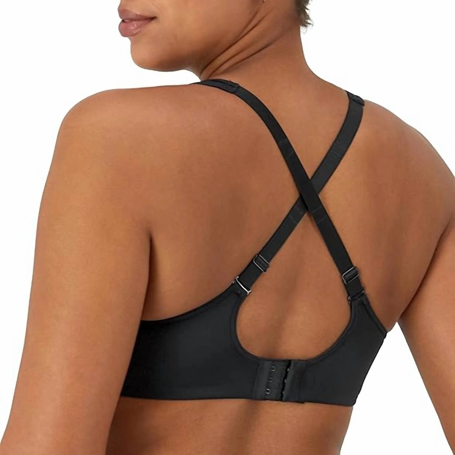 U Ultra Light Minimizer Underwire Bra In Black
