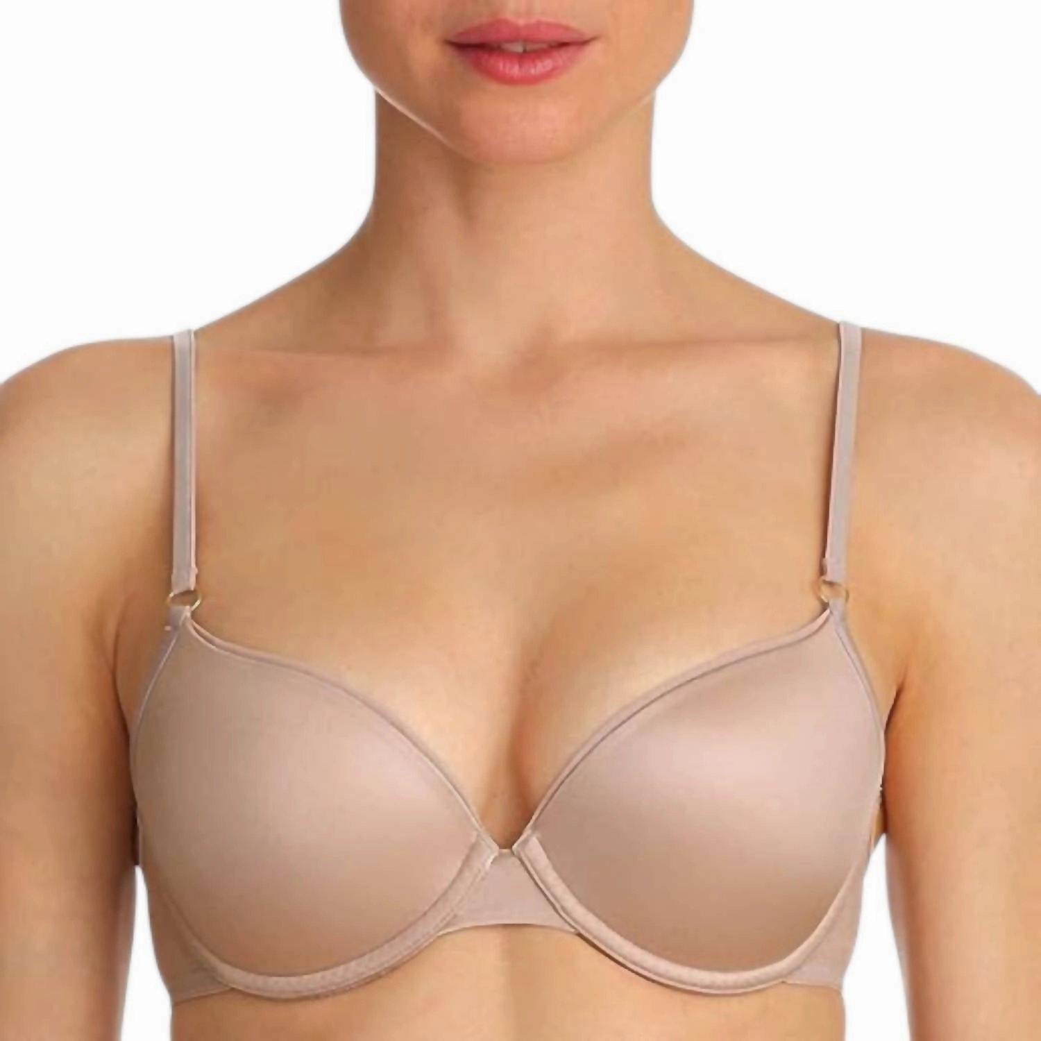 Undertones Padded Balcony Bra In Patine