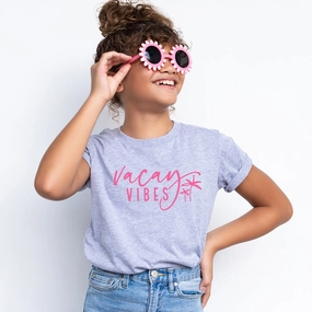 Vacay Vibes Kids T-Shirt Holiday Collection - holiday outfits clearance