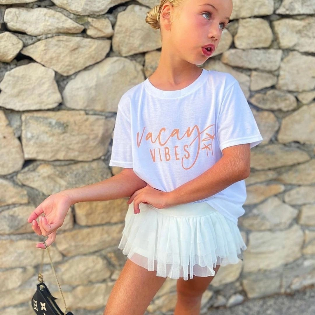 Vacay Vibes Kids T-Shirt Holiday Collection - holiday outfits clearance