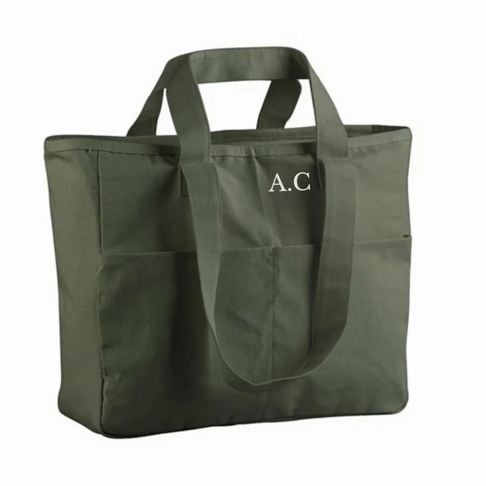 Valetta Cargo Pocket Personalised Tote Holiday Collection - holiday outfits clearance