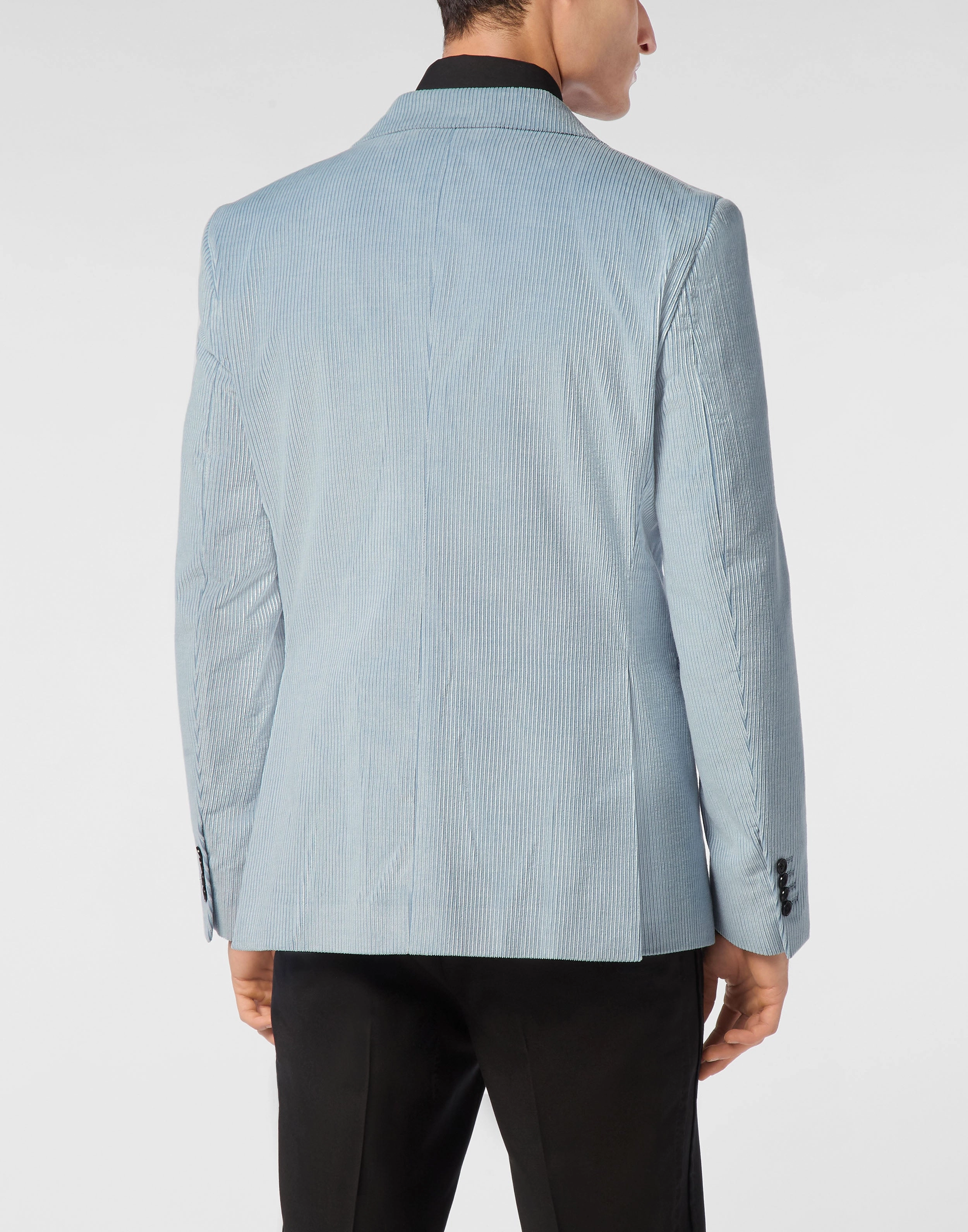 Velvet Gabardine Blazer Flicky Fit