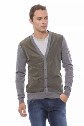 Verri  TESS Men's Cardigan chunky knit discount