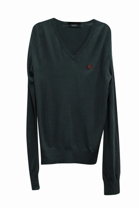 Viktor & Rolf Sweater in Grey Wool turtleneck sweaters sale