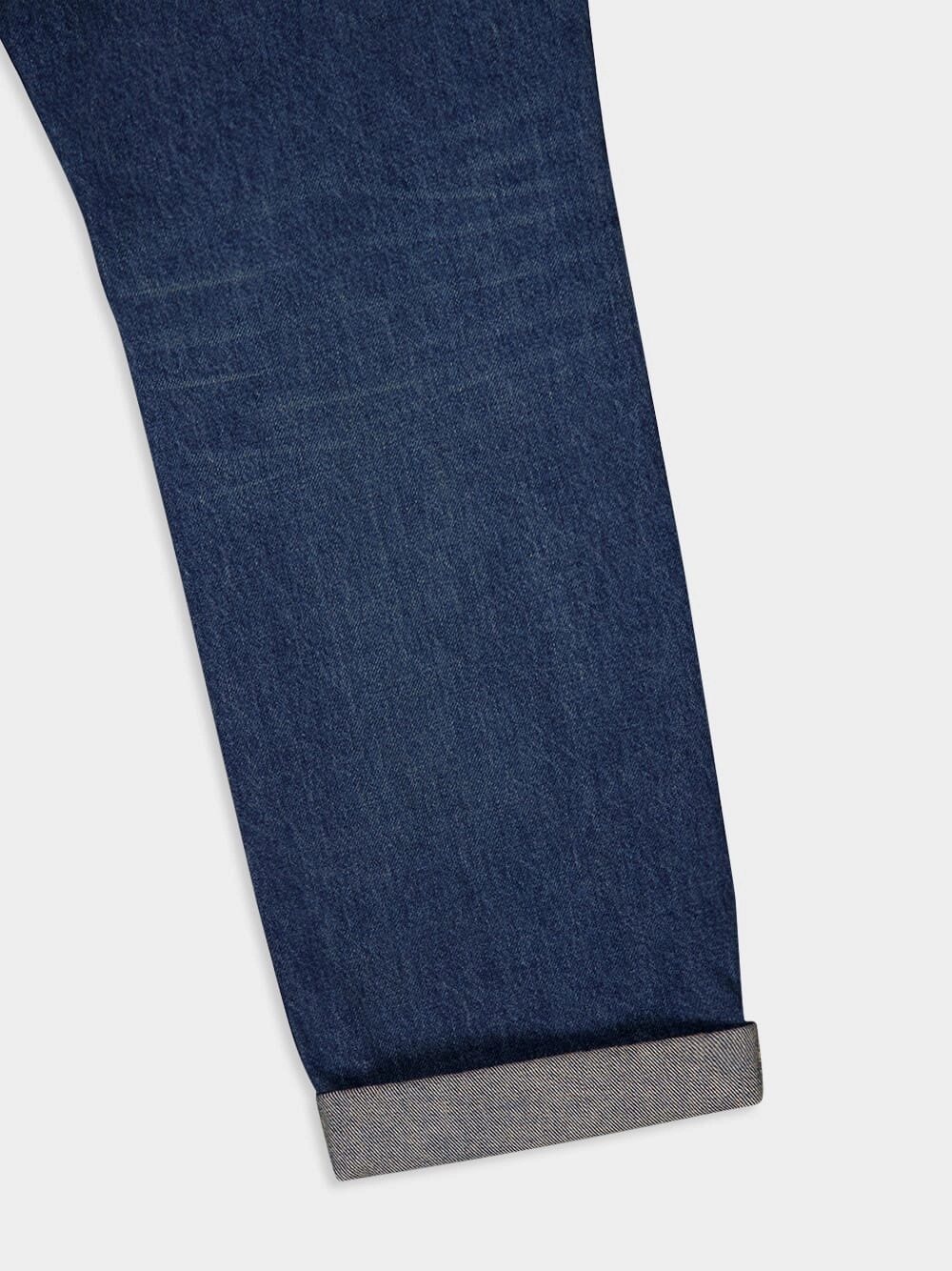 Vintage Logo-Patch Cotton Jeans