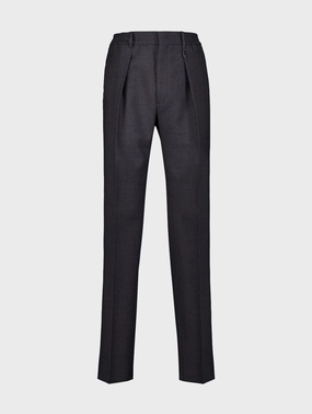 Virgin Wool Tailored Trousers Bottoms Mens - cheap mens shorts online