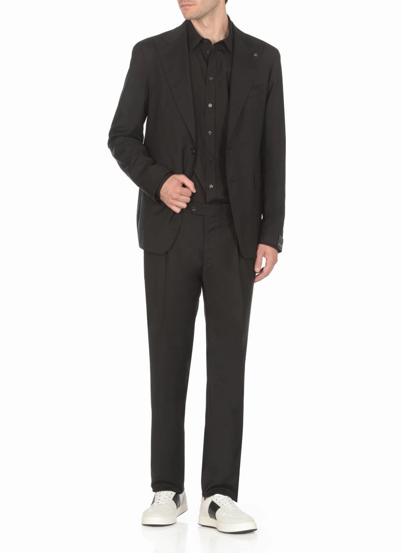 Virgin Wool Two Pieces Suit