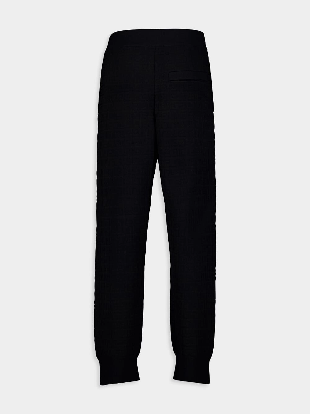 Viscose-Wool 4G Knit Trousers