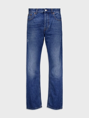Vlogo Signature Cropped Faded Jeans Bottoms Mens - cheap mens shorts online