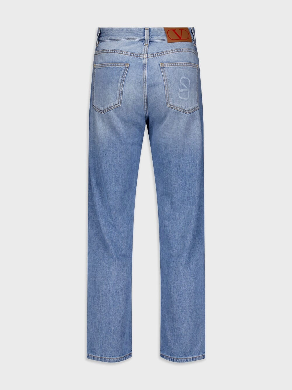 Vlogo Signature Straight-Cut Jeans