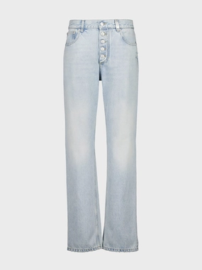 Washed Blue Stonewashed Slim Fit Jeans Bottoms Mens - cheap mens shorts online
