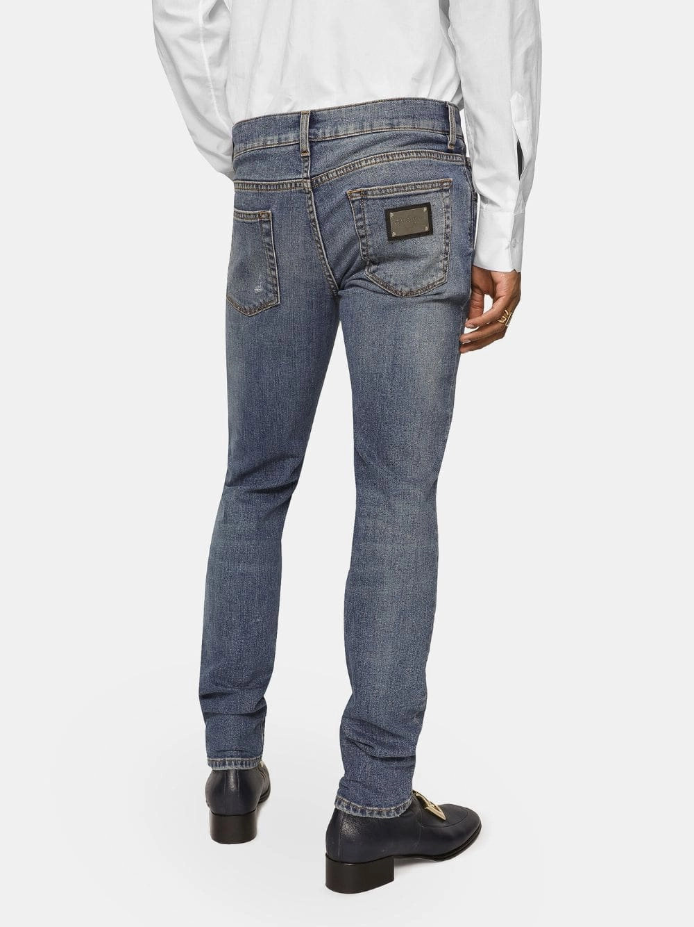 Washed Skinny Stretch Jeans