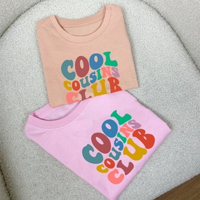 We're A Match- Cool Cousin Club Summer Matching T-Shirts Holiday Collection - vacation wear sale